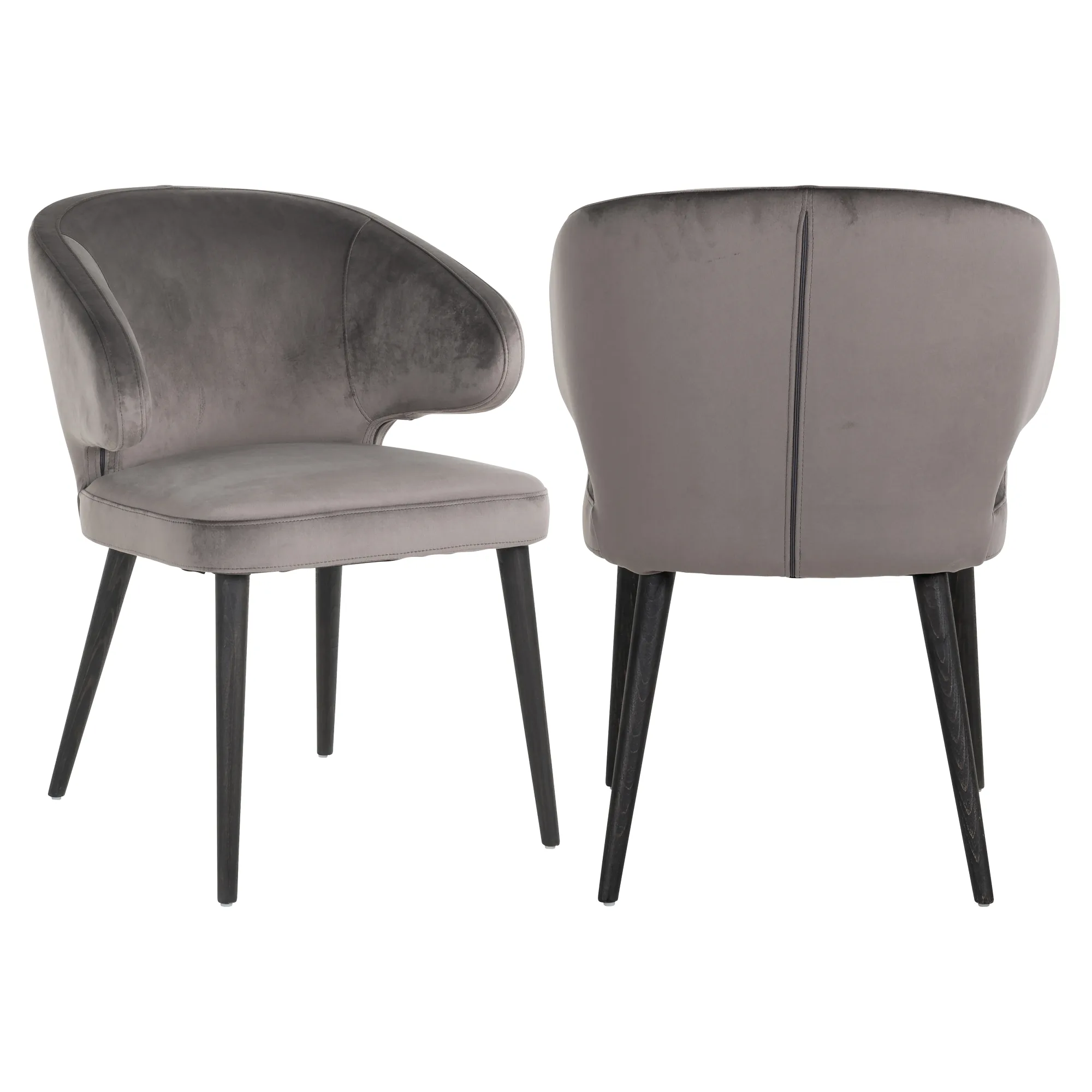 Chaise Indigo stone Richmond Interiors velours