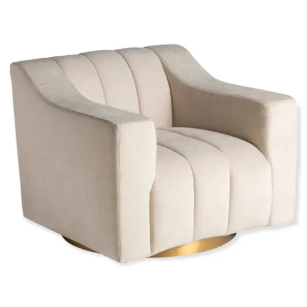 Fauteuil Scuol Vical velours