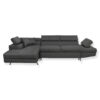 rio canape d angle convertible 5 places avec coffre de rangement en tissu PhotoRoom 12