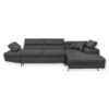 rio canape d angle convertible 5 places avec coffre de rangement en tissu PhotoRoom 5