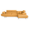 rio canape d angle convertible 5 places avec coffre de rangement en tissu PhotoRoom 7