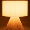 lampe jute naturel j-line Jolipa lampe allumé lampe de table en jute