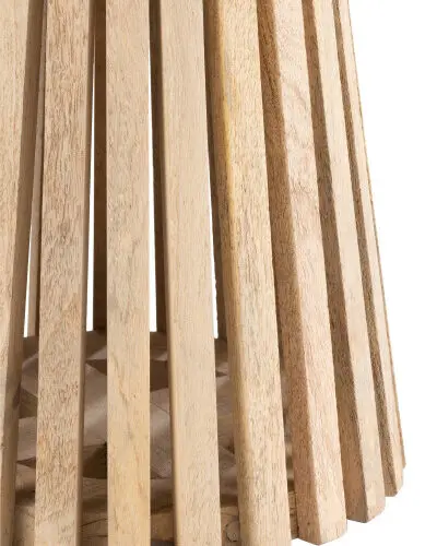 Table d'appoint bois de manguier naturel Vincent J-line Jolipa