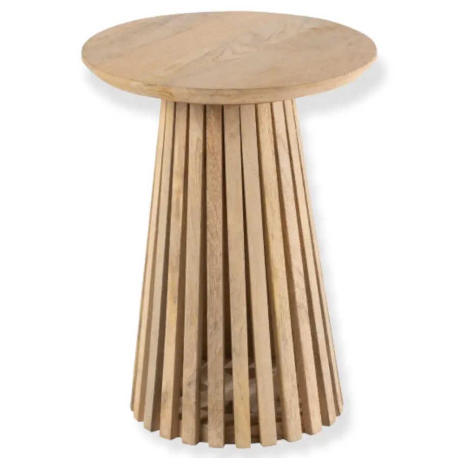 Vincent Table d'appoint bois de manguier Vincent J-line Jolipa