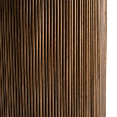 Table Vincent bois de manguier marron large Table salle à manger ronde bois Table salle à manger Vincent J-line