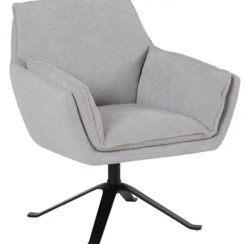Fauteuil Coventry chiné sable Athezza - fauteuil pivotant
