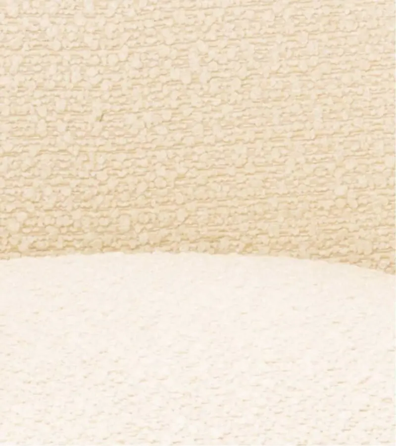 Fauteuil Wayne tissu bouclé beige Athezza Fauteuil Wayne tissu bouclé beige Athezza – Image 5