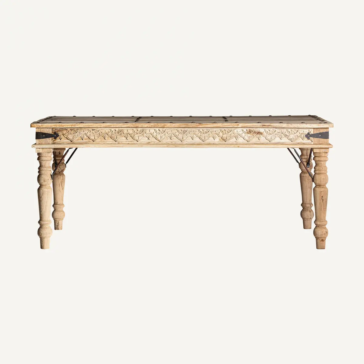 Table salle à manger bois de manguier Betan Vical 180x100