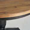 Table ronde bois d’orme Zenica Vical D120 – Image 4