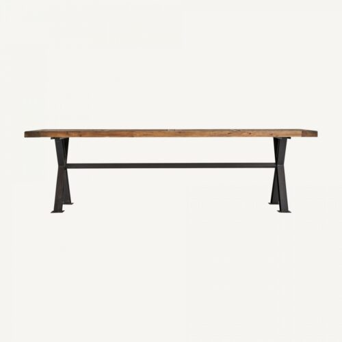 grande table style industriel bois de pin Pinsk de vical L280