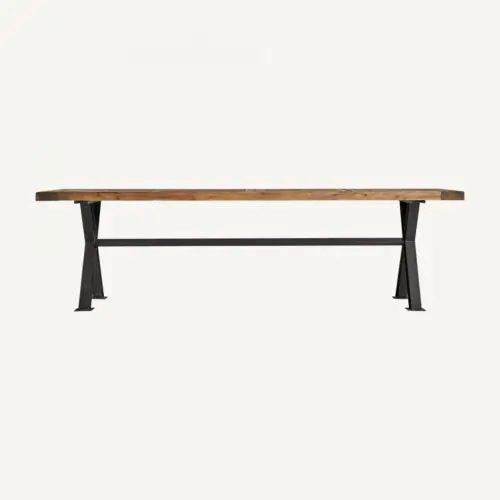 grande table style industriel bois de pin Pinsk de vical L280