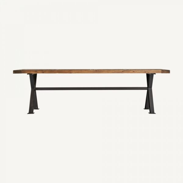 grande table style industriel bois de pin Pinsk de vical L280