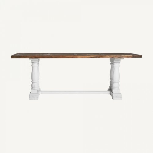 table en bois blanc d'orme Cirella de Vical 220x100