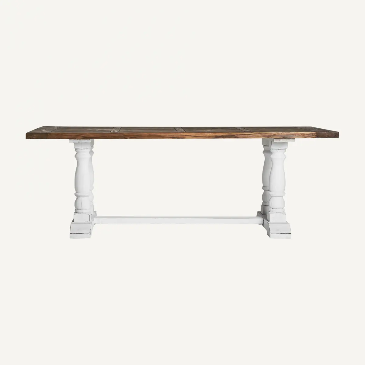 table en bois blanc d'orme Cirella de Vical 220x100