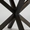 Table à manger ronde industrielle bois de manguier Viborg Vical D130 – Image 4