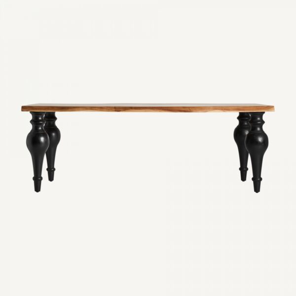 table rectangulaire en bois d'acacia Zenica de Vical 220x100