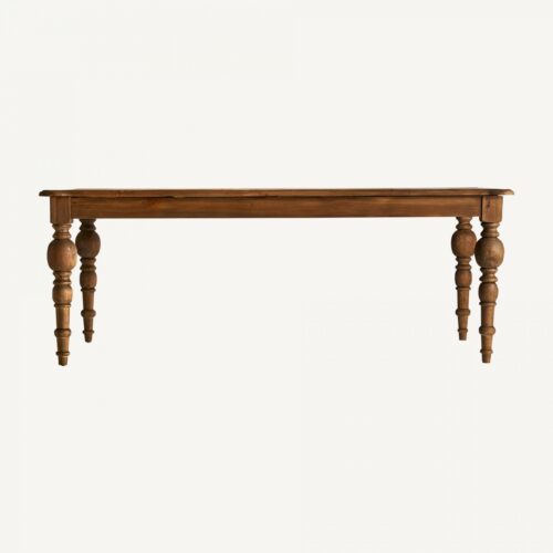 table rectangulaire style colonial Keash de Vical en bois d'orme