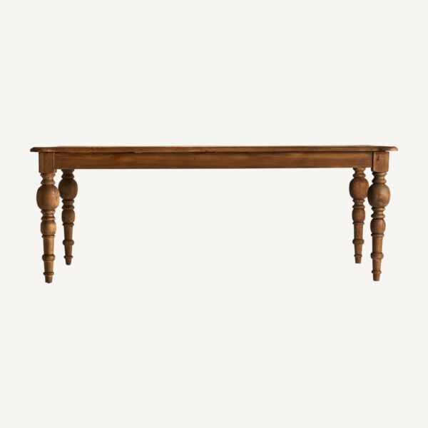 table rectangulaire style colonial Keash de Vical en bois d'orme