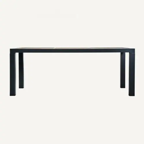 table salle à manger céramique et aluminium Samir de Vical