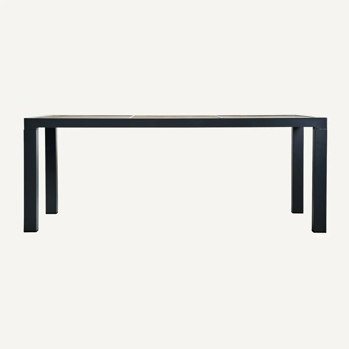 table salle à manger céramique et aluminium Samir de Vical