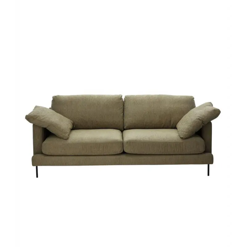 Canapé Fargo vert chiné Athezza 2 places
