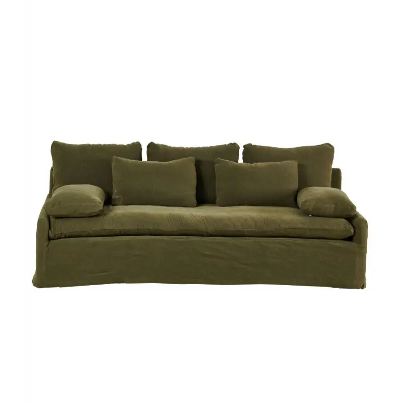 Canapé Garjan kaki Athezza 3 places Canapé Garjan kaki Athezza 3 places