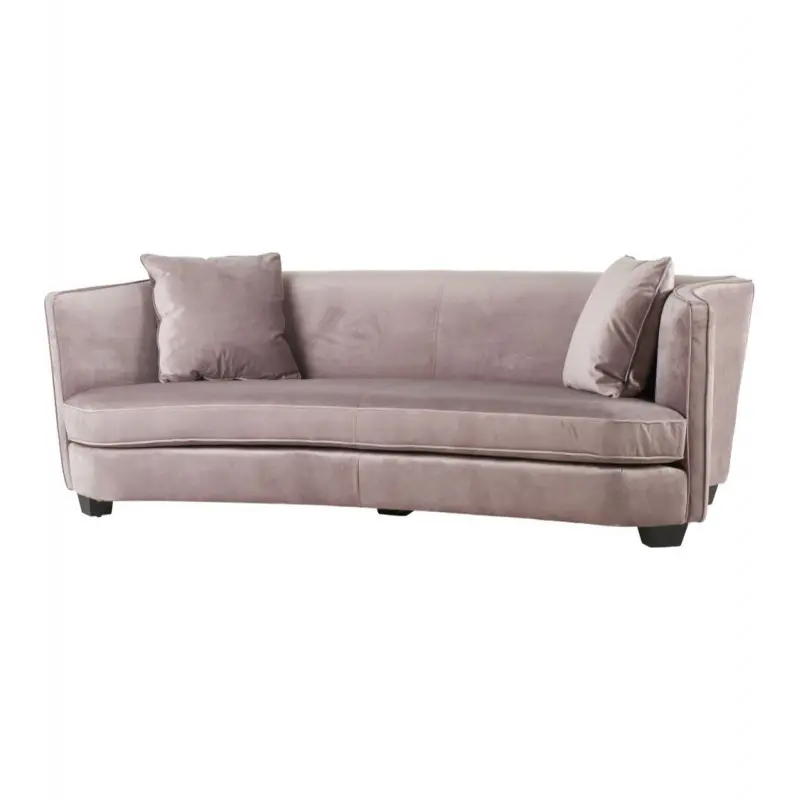 Canapé Orsay nude Athezza velours Canapé Orsay nude Athezza velours