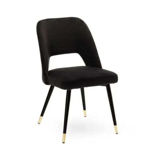 Chaises et tables Athezza Chaise Gambetta noir Athezza