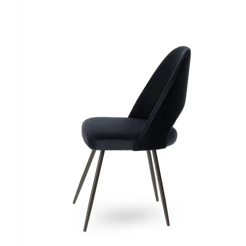 Chaise Gambino bleu nuit Athezza Chaise Gambino bleu nuit Athezza – Image 3