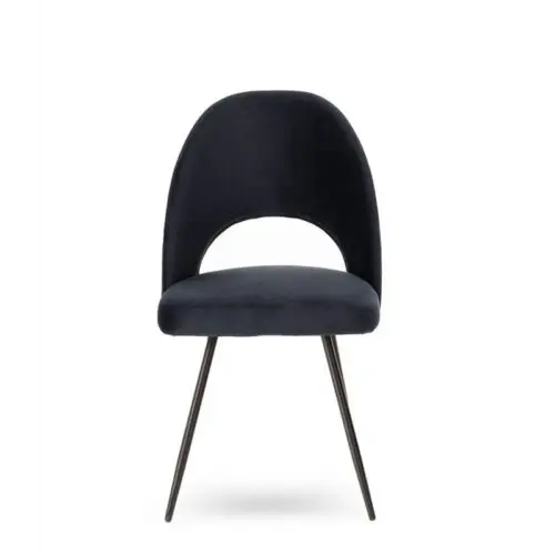 Chaise Gambino bleu nuit Athezza