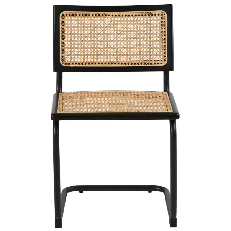 Chaise Rattan noire Athezza Chaise Rattan noire Athezza – Image 2