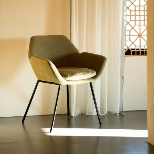 chaise Ribera kaki Athezza