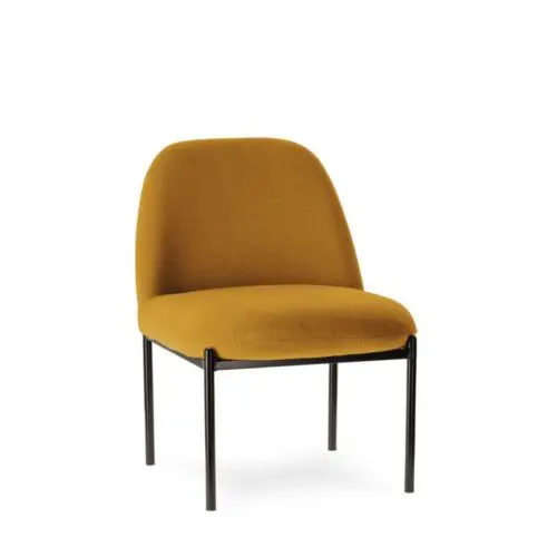 Fauteuil Derby jaune Athezza