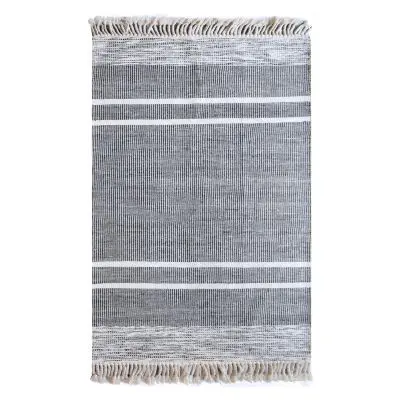 Tapis Kolena Noir/Blanc 120 X 180
