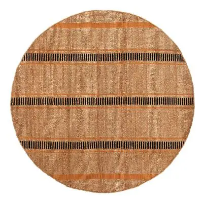 Tapis Eden Ocre diamètre 160