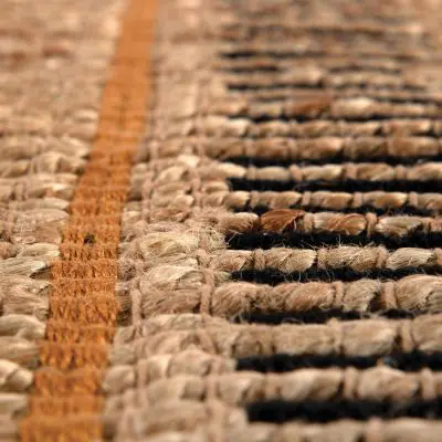 Tapis Eden Ocre diamètre 160 Tapis Eden Ocre diamètre 160 – Image 3