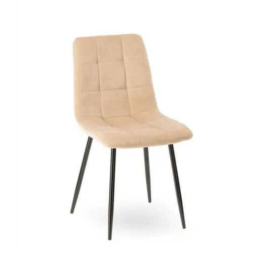 Chaise Manta tissu sable Athezza