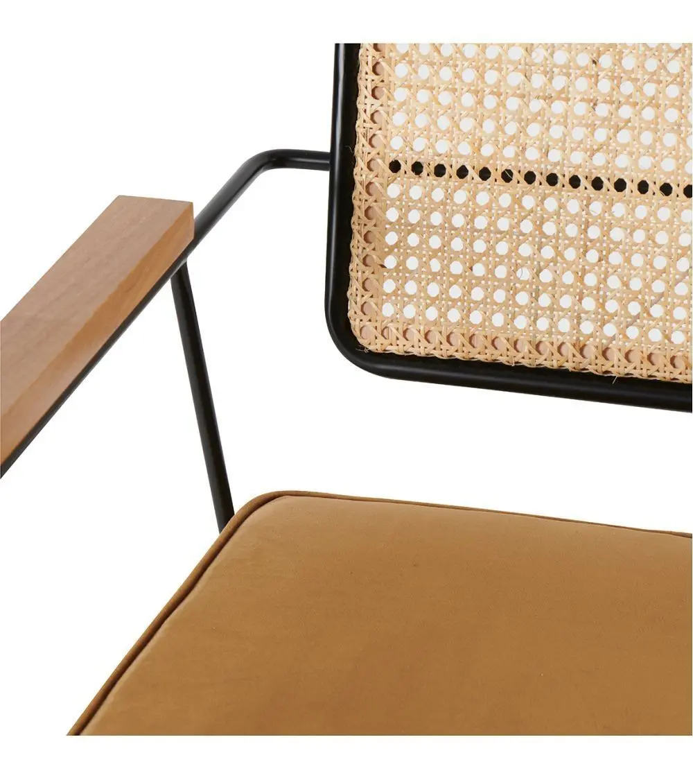 Fauteuil Asha camel Athezza Fauteuil Asha camel Athezza – Image 2