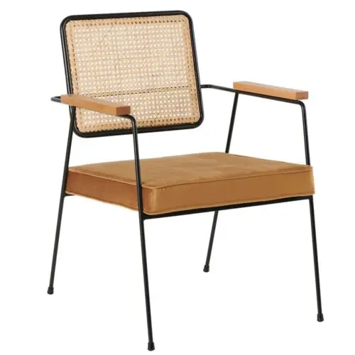 Fauteuil Asha camel Athezza