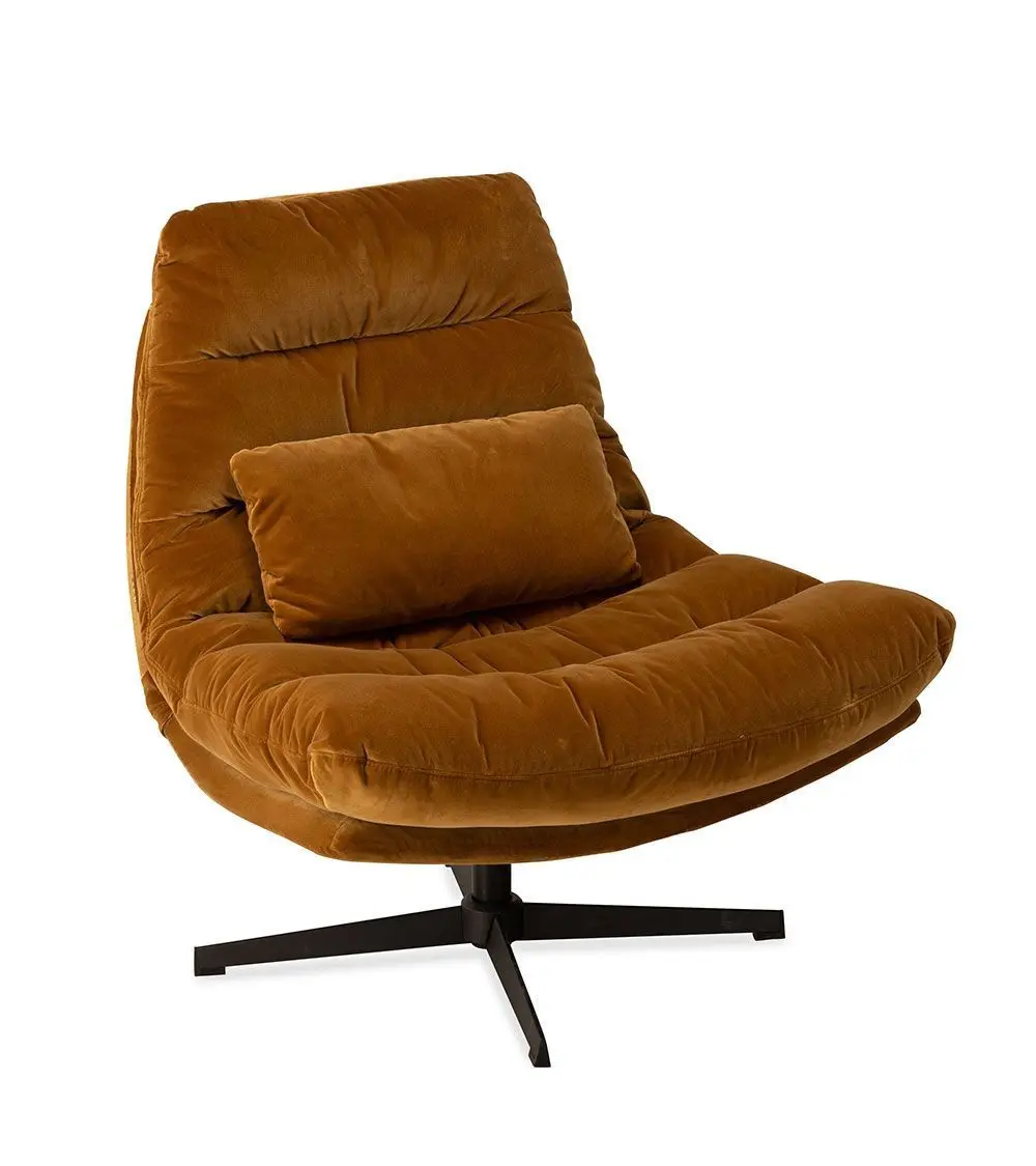 Fauteuil Wilmington camel Athezza