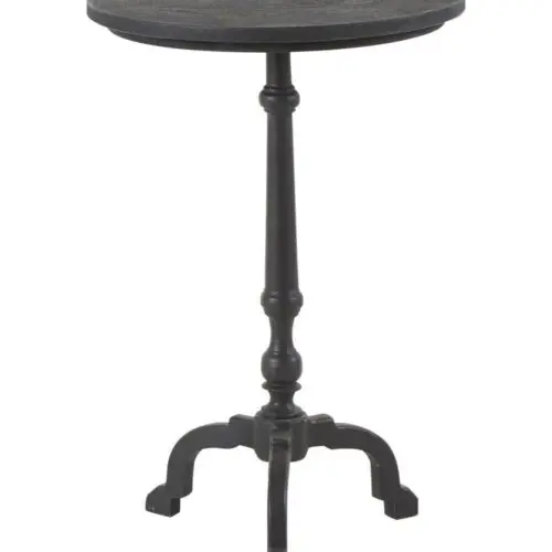 Guéridon style métal Athezza