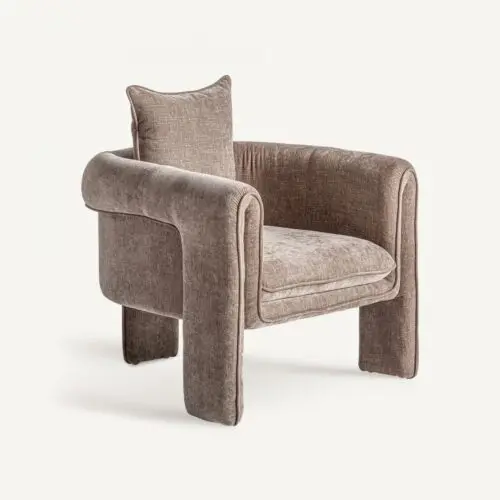 Fauteuil Karka taupe Vical Home