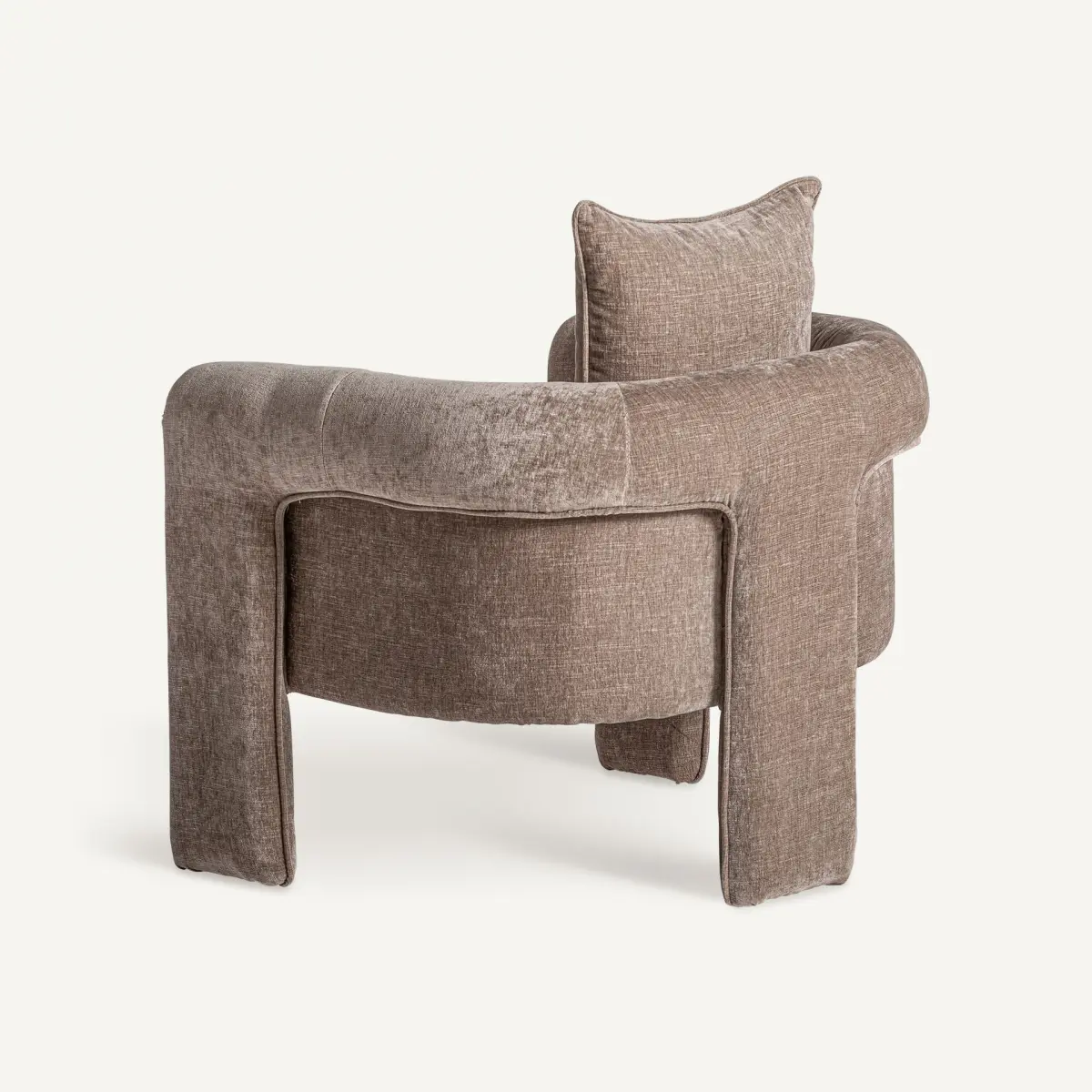 Fauteuil Karka taupe Vical Home Fauteuil Karka taupe Vical Home – Image 4