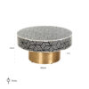Table basse Bliss Richmond Interiors D90 – Image 4