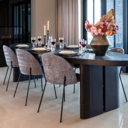 Table salle à manger Lilly ovale Richmond Interiors 5