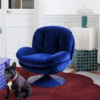 Fauteuil memento pop bleu athezza fauteuil memento athezza fauteuil pivotant athezza