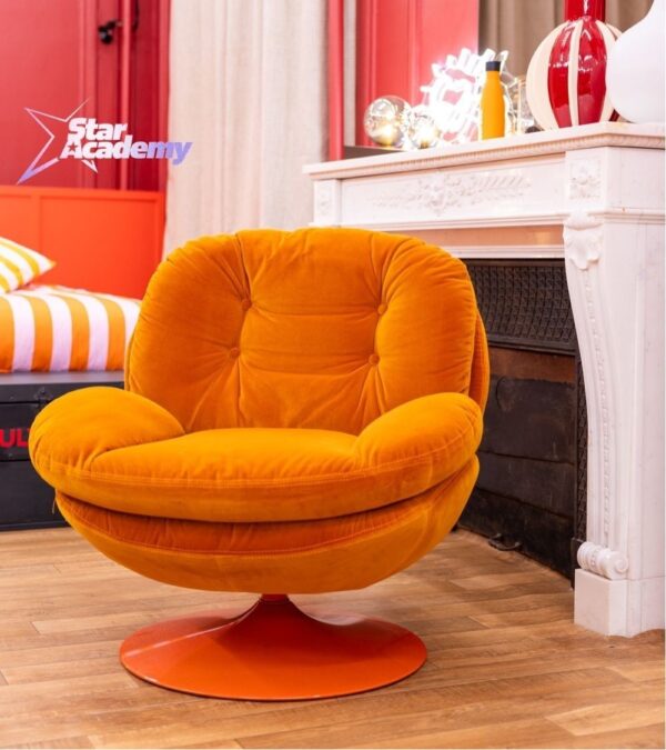 fauteuil memento pop orange Athezza