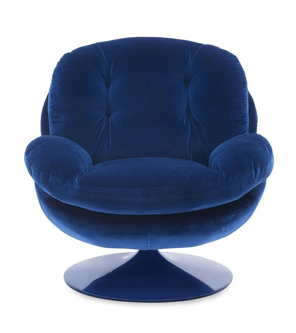 Fauteuil Memento Pop bleu Athezza - Coup de cœur Melimel Home