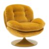 fauteuil Memento Pop moutarde Athezza - fauteuil Athezza moutarde