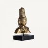 Buste Bouddha bronze 41cm Vical Home – Image 4